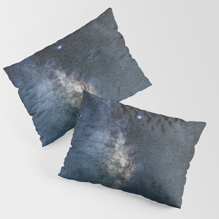 Milky Way galaxy, Night Sky Pillow Sham