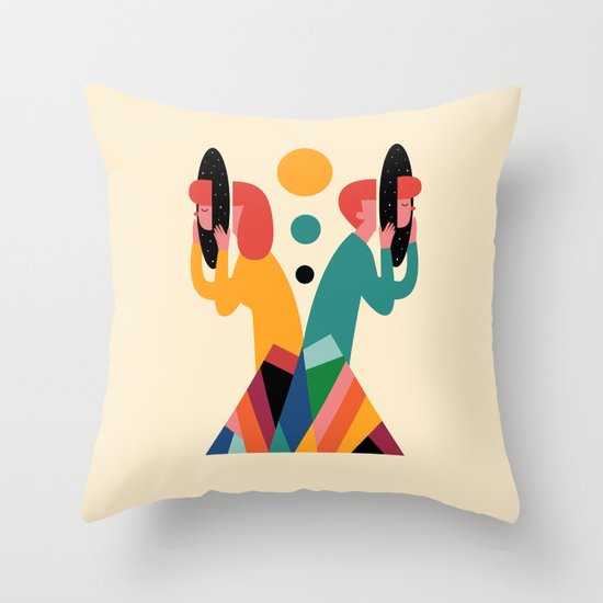 Lost Throw Pillow