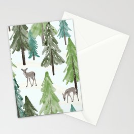 Wintertime Woods Stationery Cards