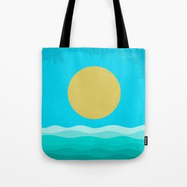  The forest, the sand, the water Tote Bag
