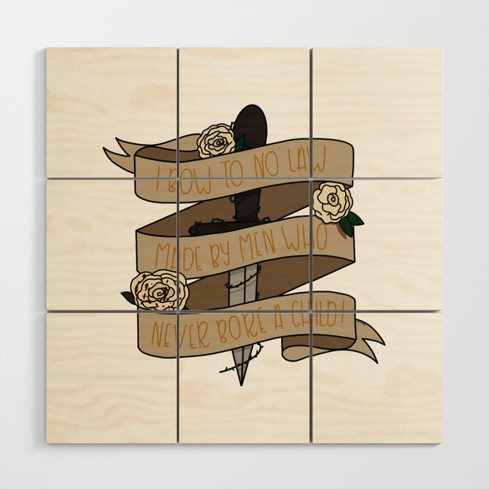 Witcher Wood Wall Art