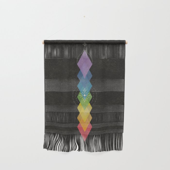 7 Chakras Rainbow Alignment Wall Hanging