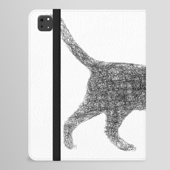 Dust kitten iPad Folio Case
