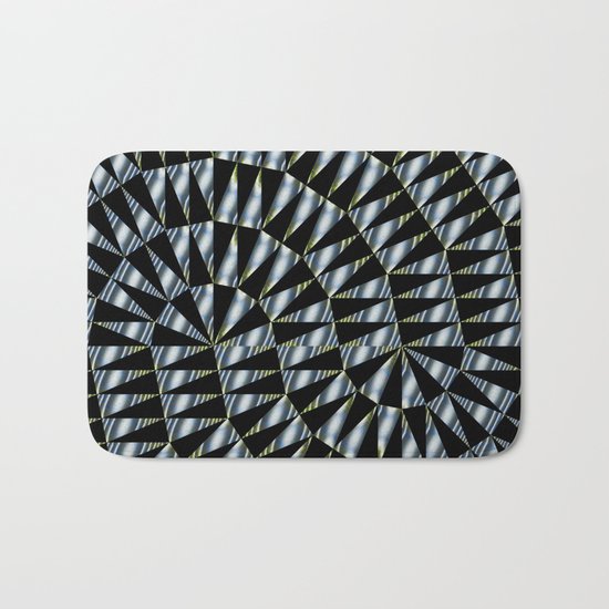 Triple Ts Fractal Bath Mat