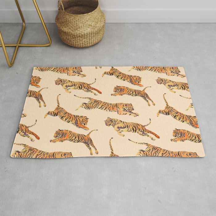 Tigers for Cheeks Rug