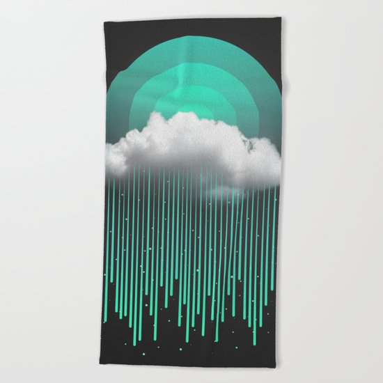 Rainy Daze Beach Towel