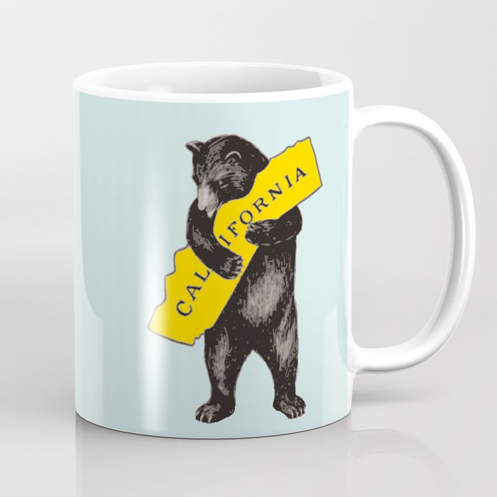 Vintage California Bear Coffee Mug