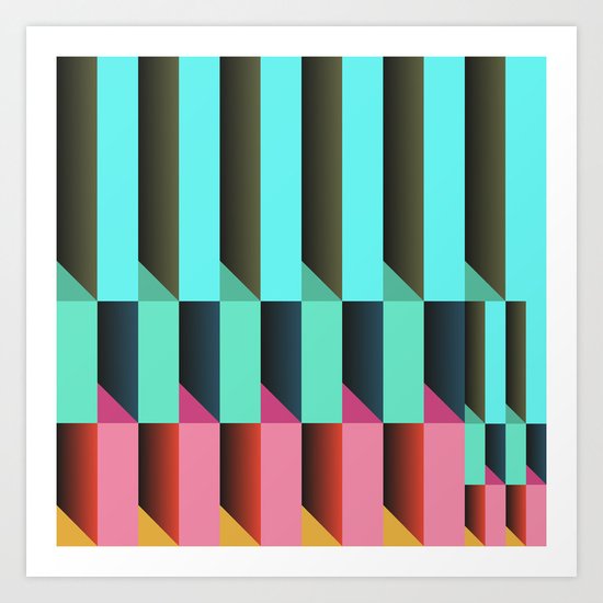 Geometric#26 Art Print