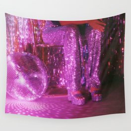 Disco Fever Fashion Wall Tapestry