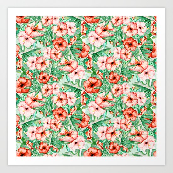 Tropical Summer #16 Art Print