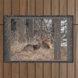 White-Tailed Deer Outdoor Rug