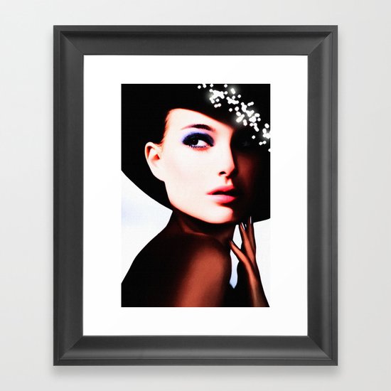 LIKE A DIVA Framed Art Print