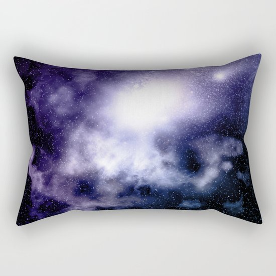 Purple Nebula Rectangular Pillow