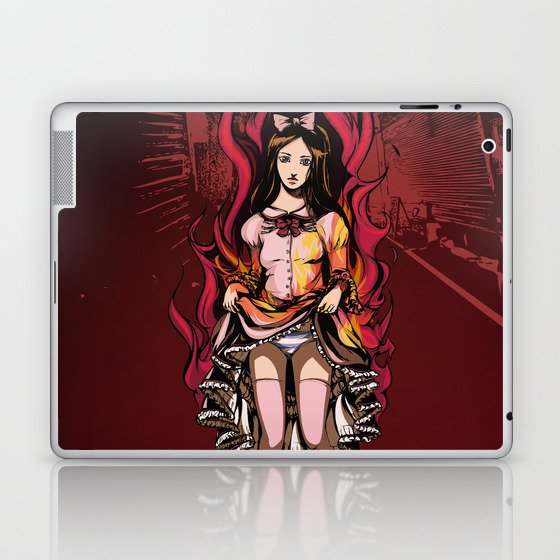 Flaming Lolita Laptop & iPad Skin