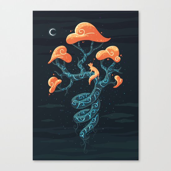Magic Tree Canvas Print