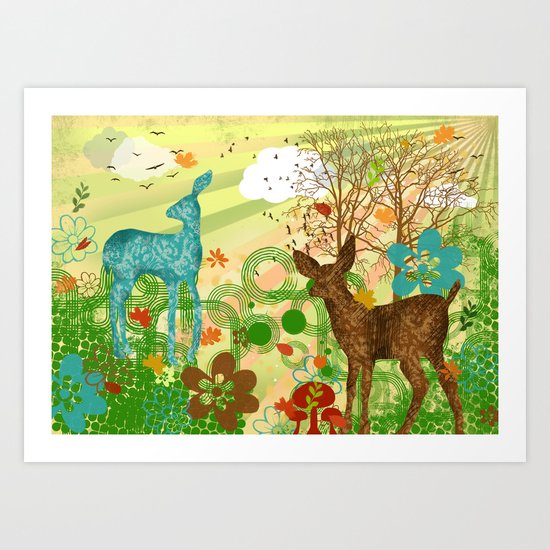 oh my dear! Art Print