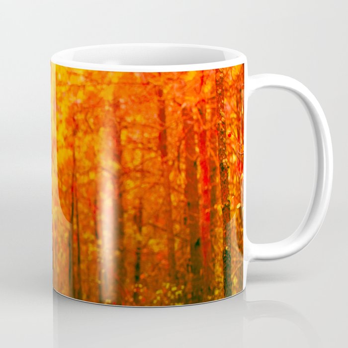 Red and Orange Autumn II Coffee Mug