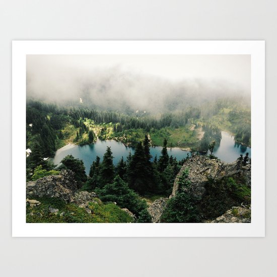 Rainier Eunice Lake Art Print