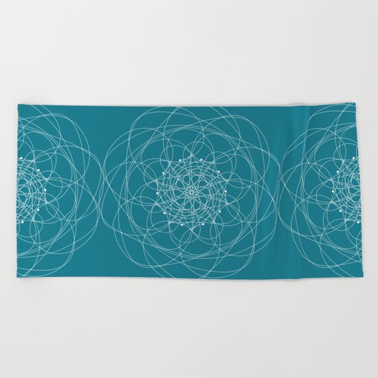 Ornament – Morphing Blossom Beach Towel