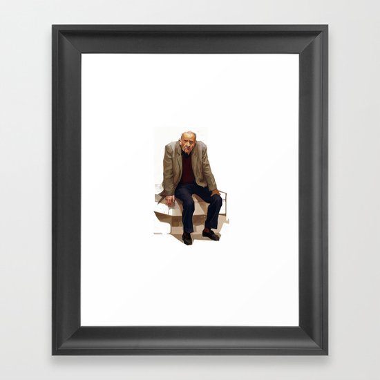 Grandpa Framed Art Print