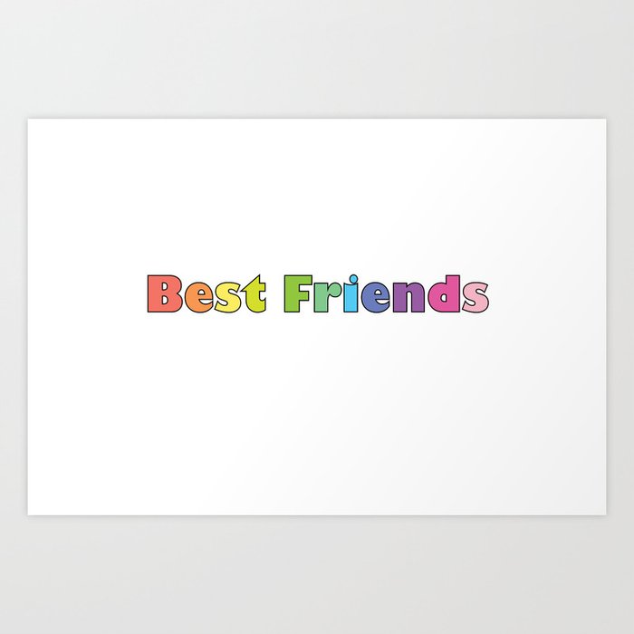 Best Friends Art Print