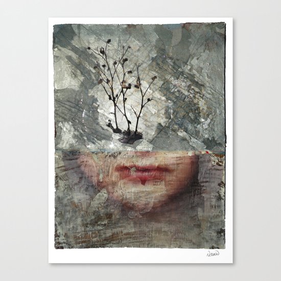 A Chemical Winter Canvas Print