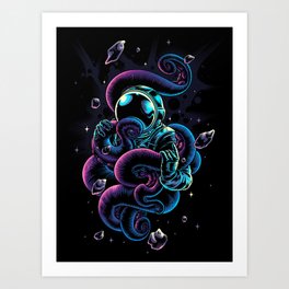 Octospace Art Print