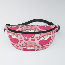 Cute Valentines Day Heart Gnome Lover Fanny Pack