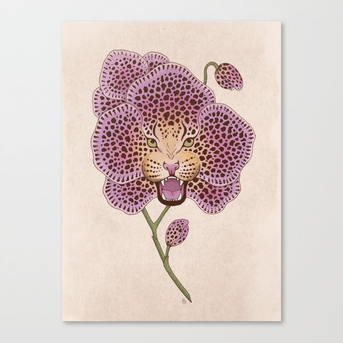 Wild Orchid Canvas Print