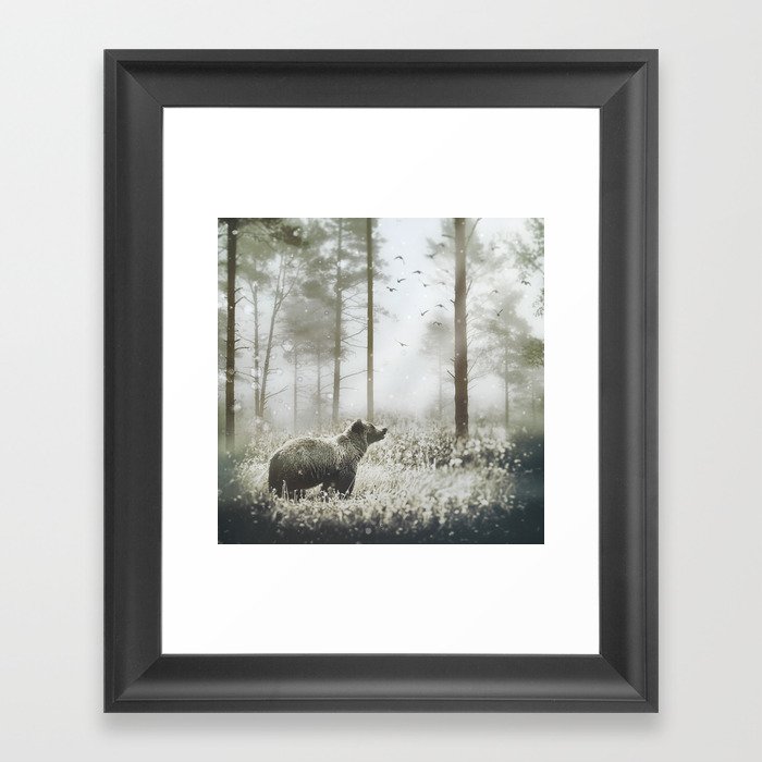 Encounter Framed Art Print