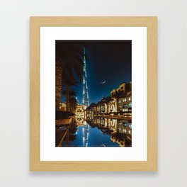 THE PALACE VIEW Framed Art Print