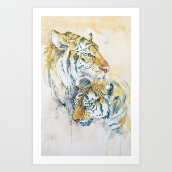Tigers Art Print