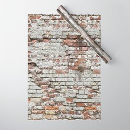 Endless seamless pattern of old brick wall  Wrapping Paper