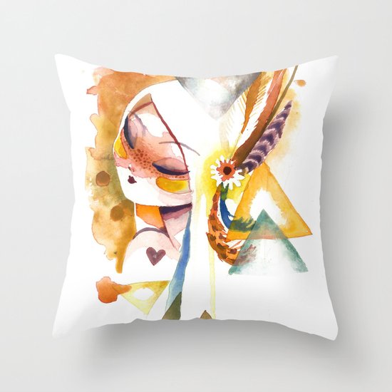 wilt Throw Pillow