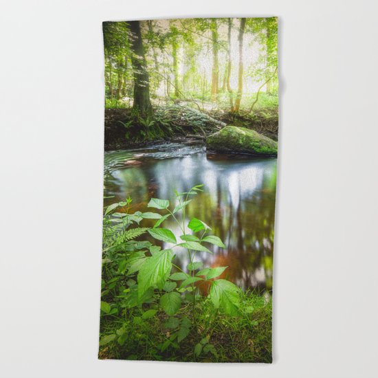 Who am I Beach Towel