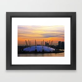 Sunsetting Framed Art Print | Landscape, Digital, Photo, Abstract 
