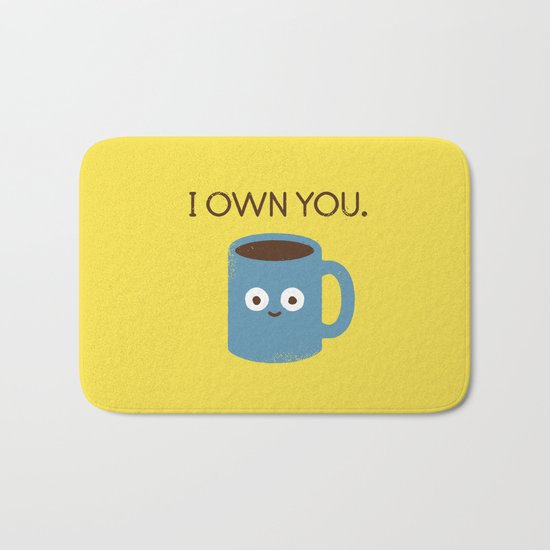 Coffee Talk Bath Mat