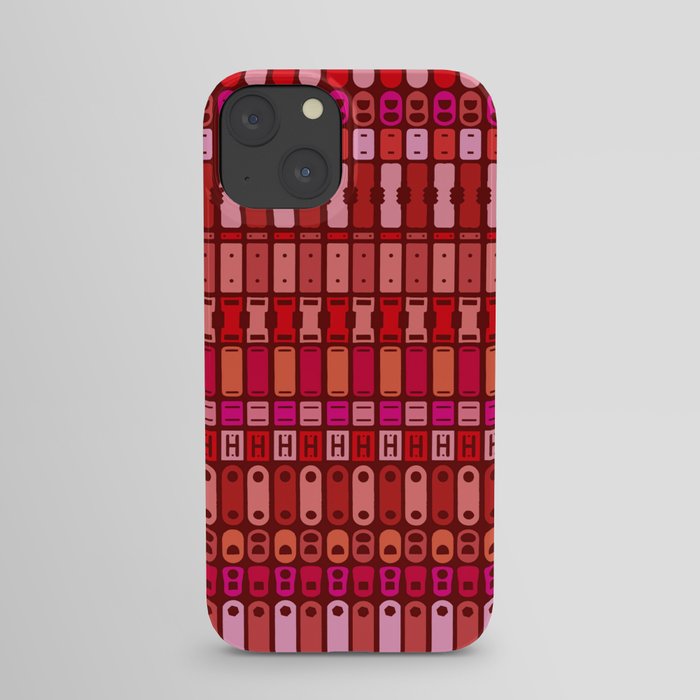 Metal finds pattern iPhone Case