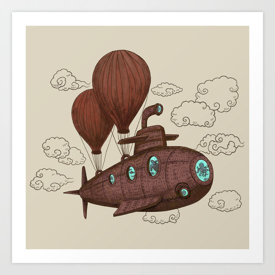 The Fantastic Voyage Art Print