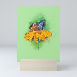 Magical butterfly of many colours Mini Art Print