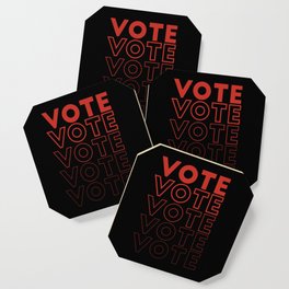 Vote 2020 T Shirt Coaster