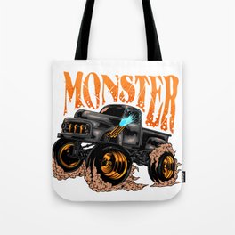 Monster Truck Tote Bag