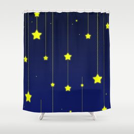 Starry starry night Shower Curtain