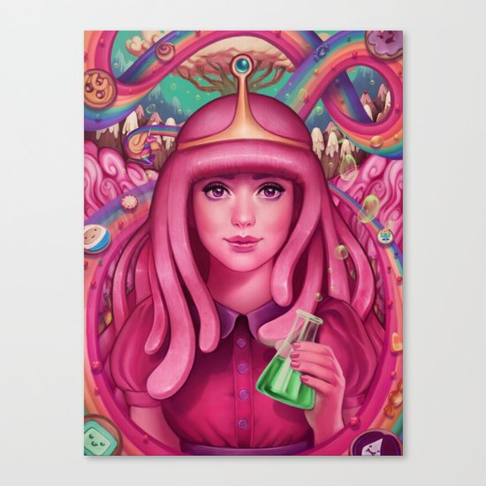 She's Got Science Canvas Print