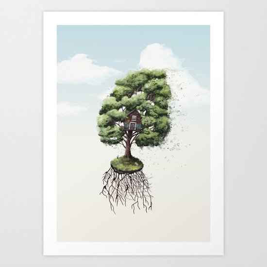 Wanderer's Retreat Art Print