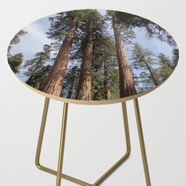 Towering Sequoias - Sequoia Park, California Side Table