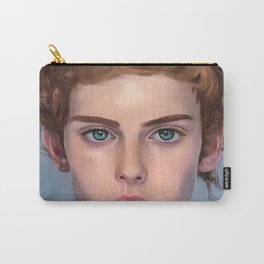 Beautiful Boy Character Orange Hair Blue Eye Carry-All Pouch