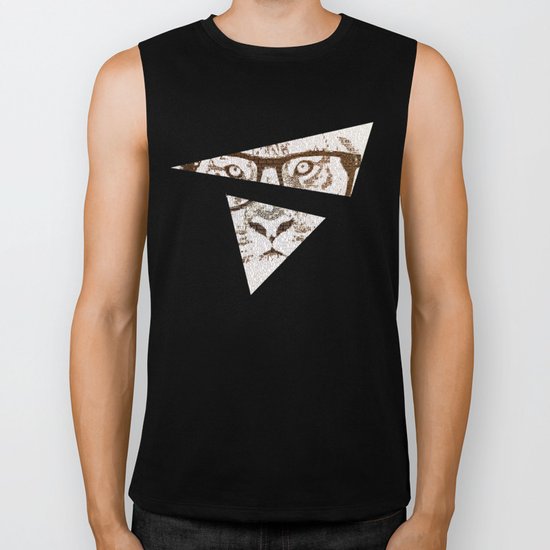 The Hipster Tiger Biker Tank