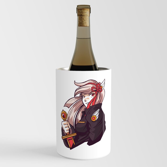 Anime Girl Sword Wine Chiller