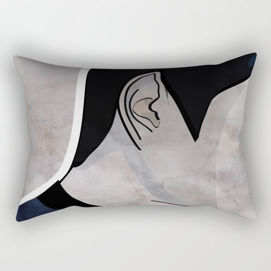 Humans make illogical decisions Rectangular Pillow